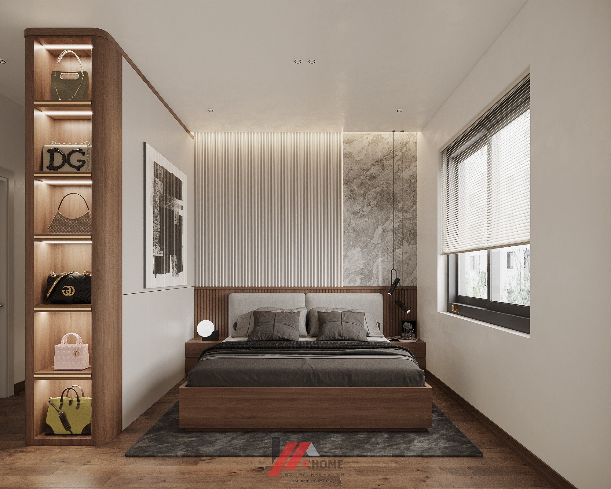 Thiết kế nhà phố hiện đại Hà Tĩnh