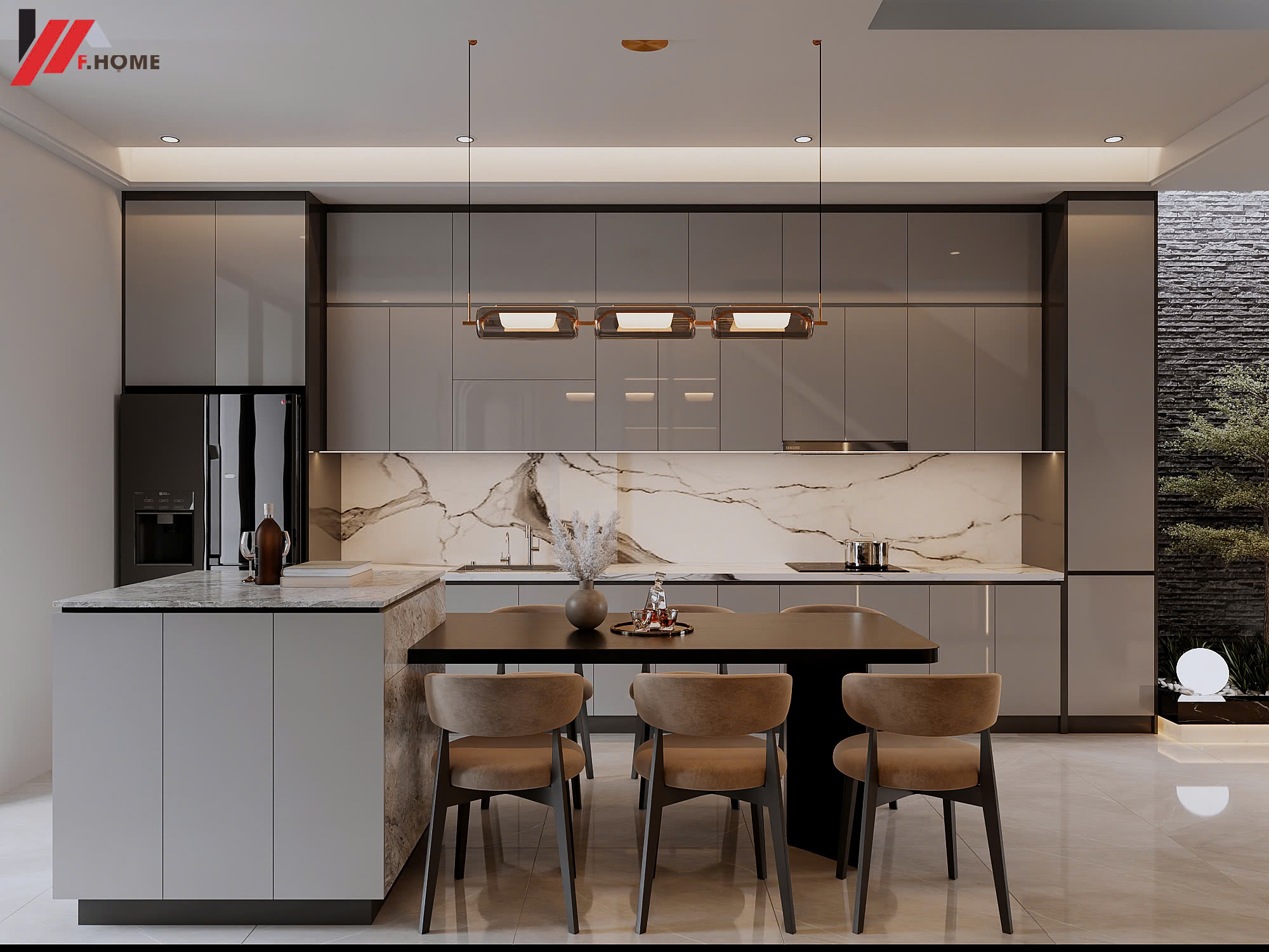 nha pho hien dai 2 tang 3 phong ngu o nghe an