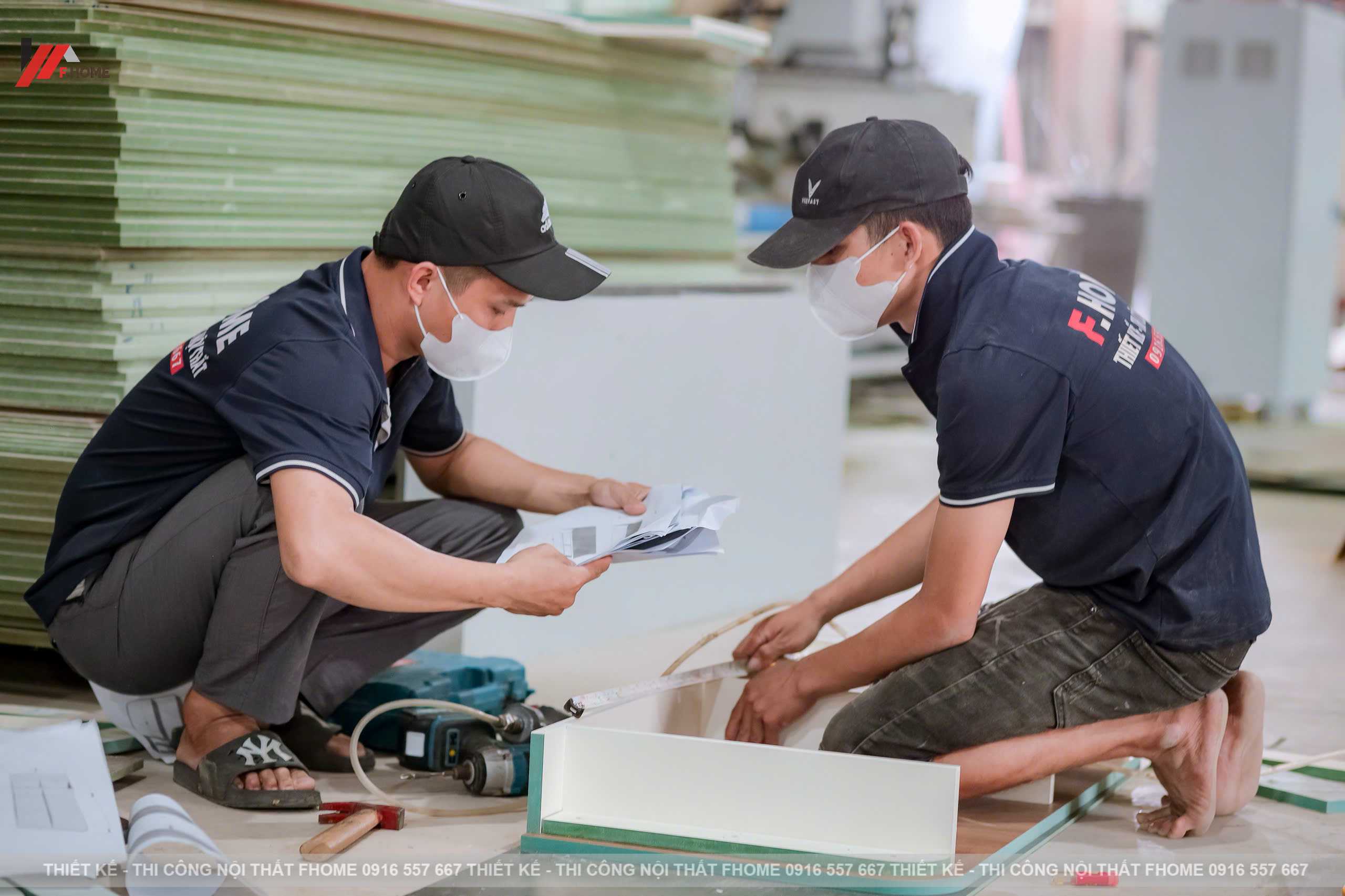 fhome thi cong giap Tet