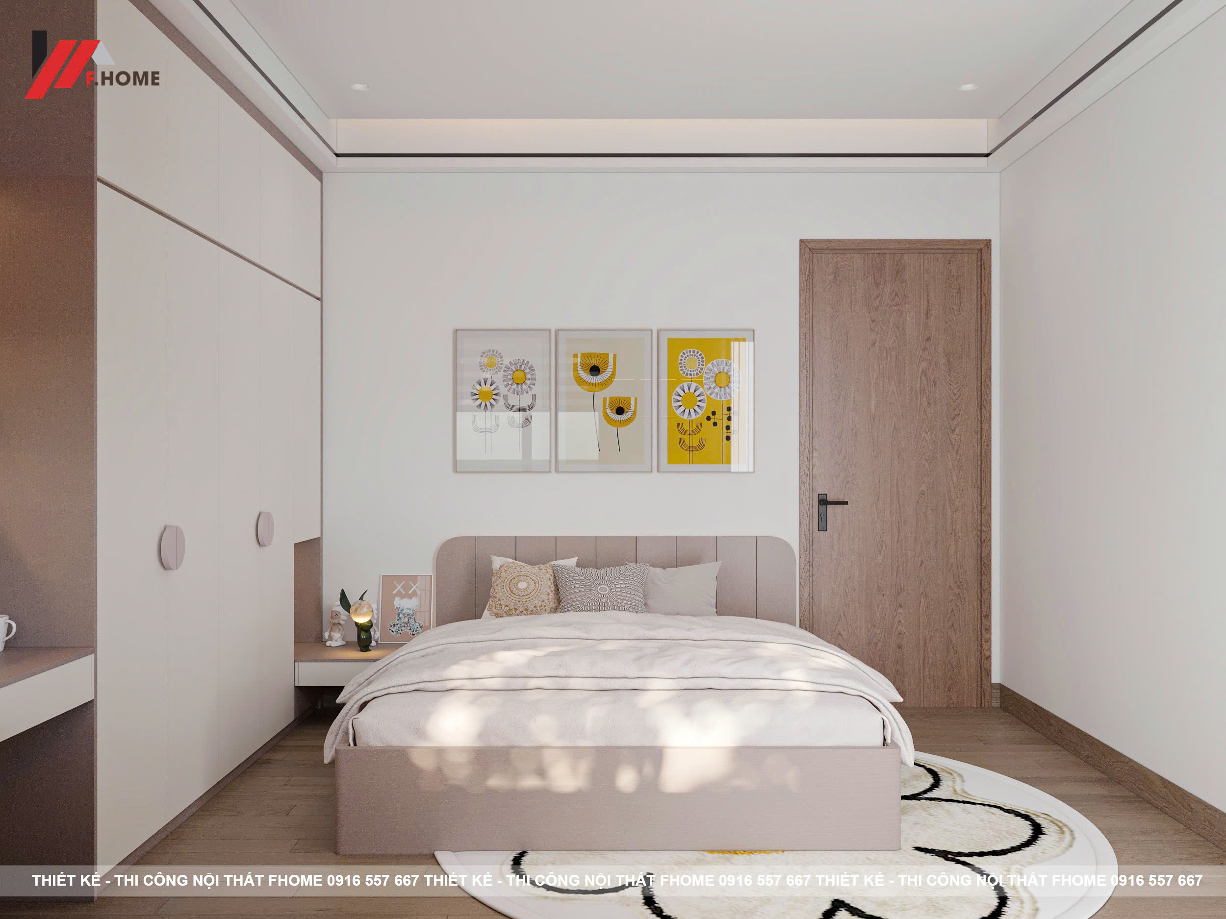 Nha pho hien dai 133m2 2 phòng ngủ