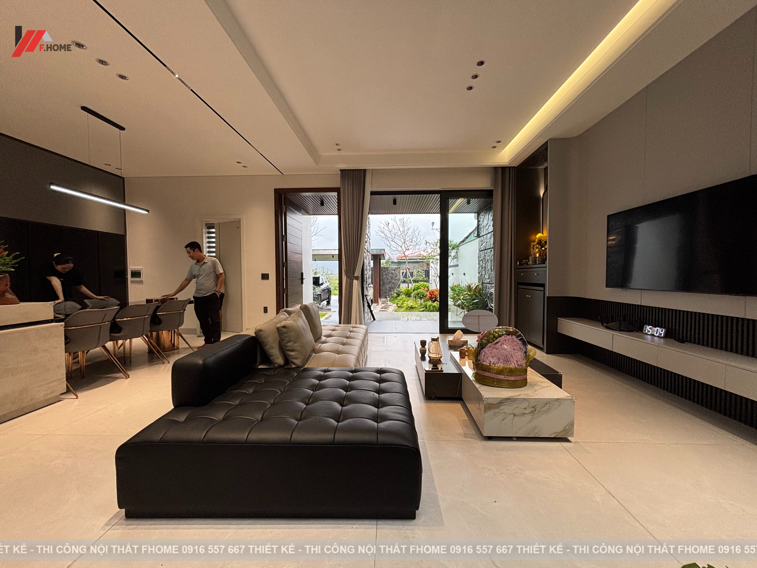 dong bo noi that nha vuon