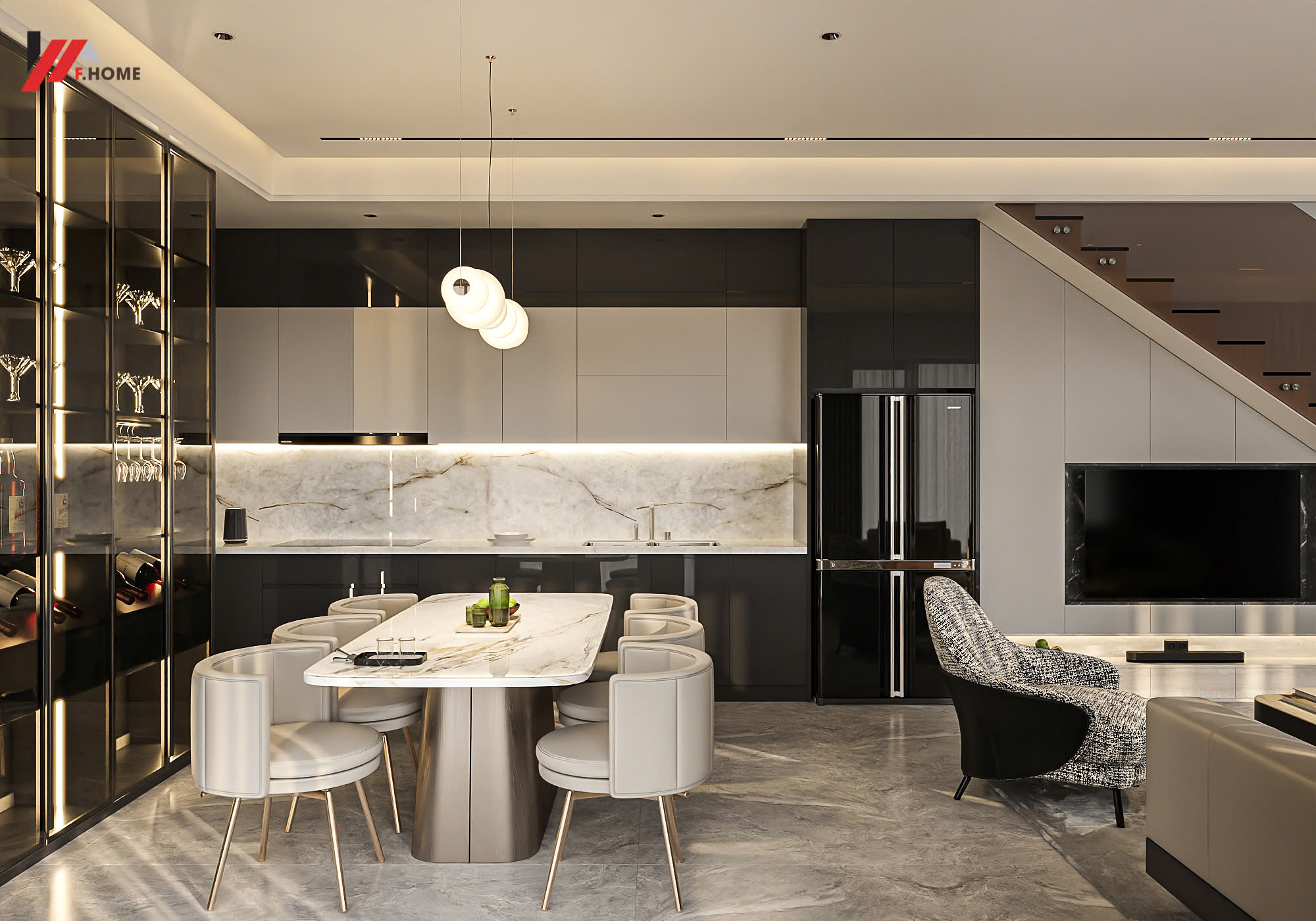 nha pho hien dai 3 phong ngu 129m2