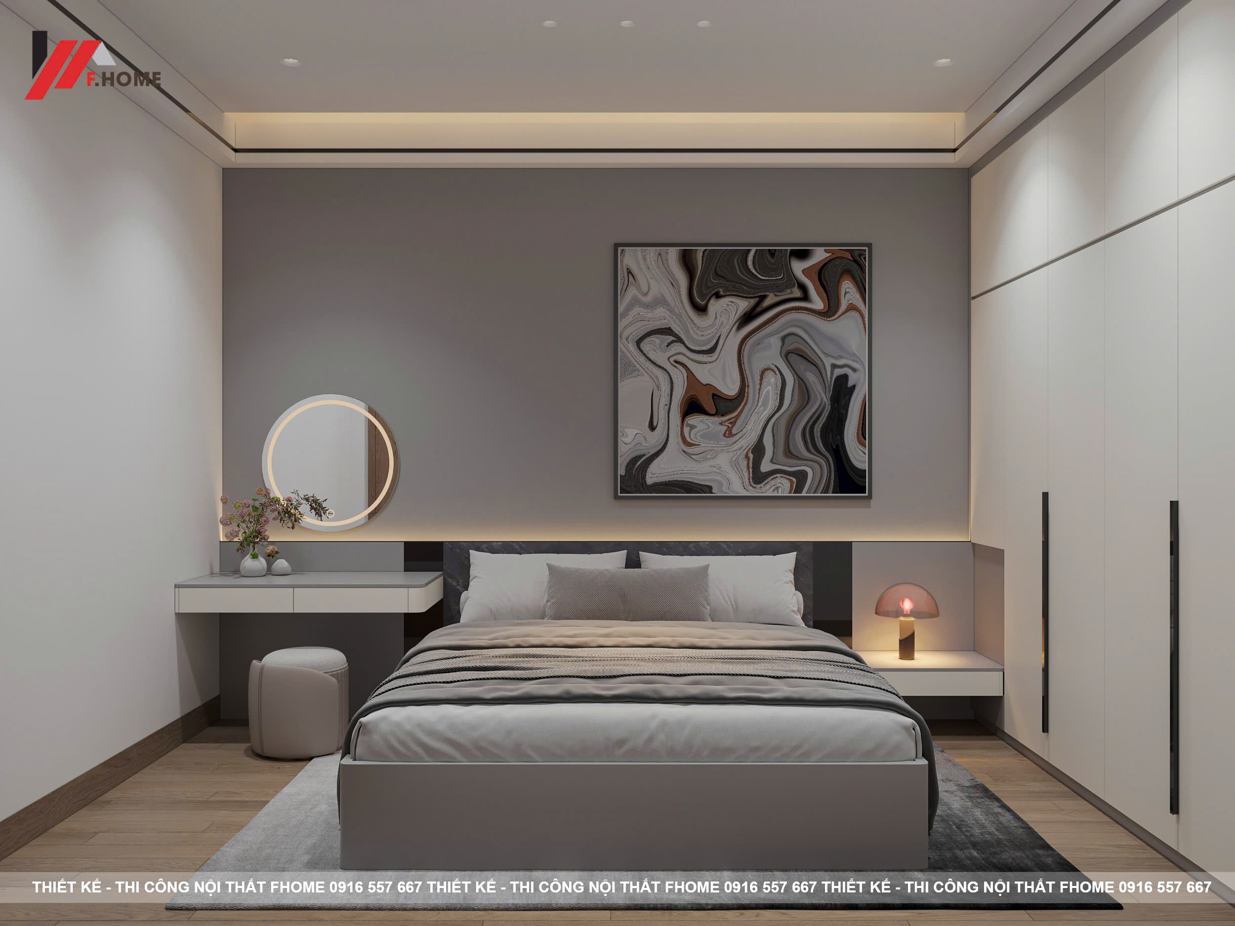 Nha pho hien dai 133m2 2 phòng ngủ