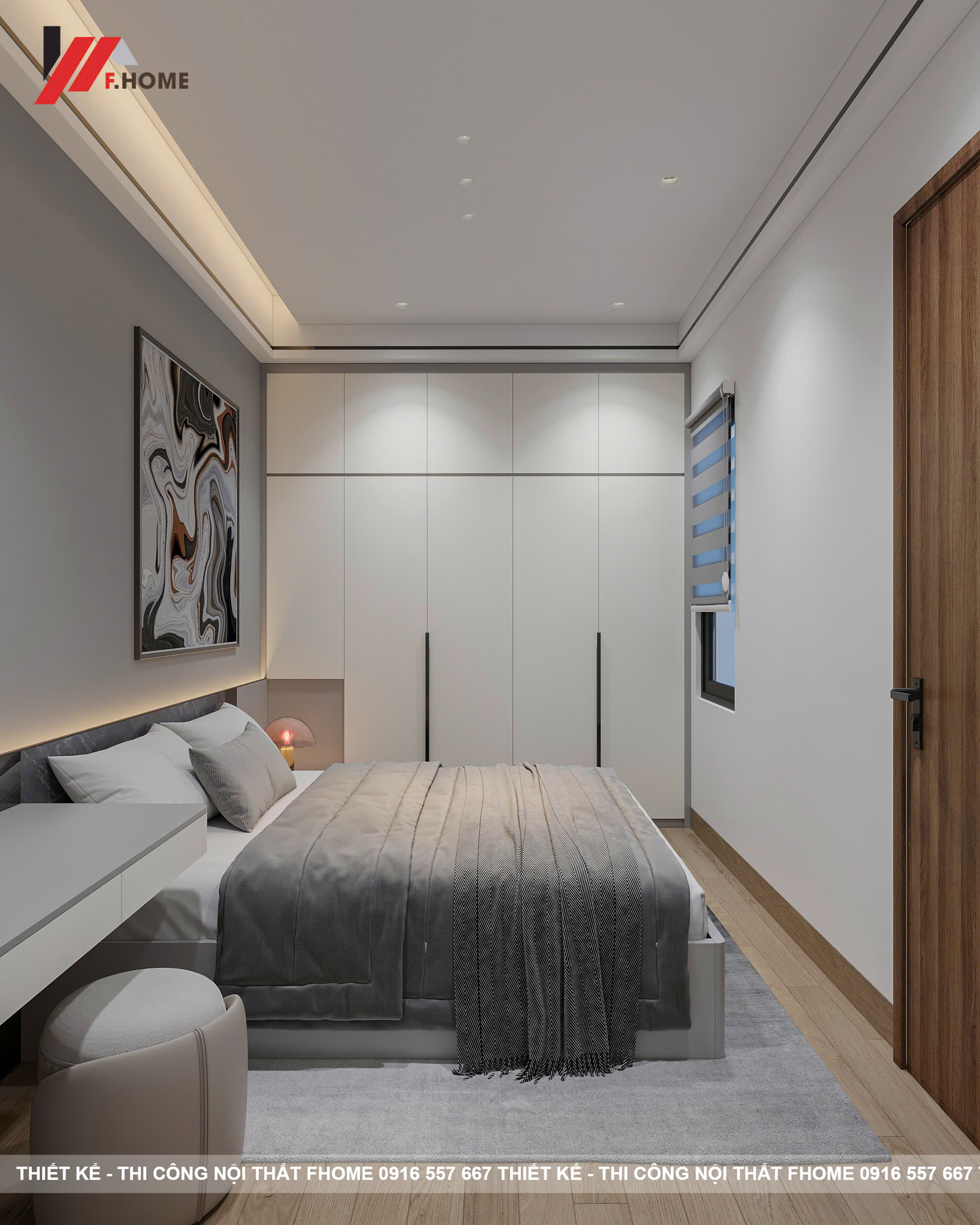 Nha pho hien dai 133m2 2 phòng ngủ