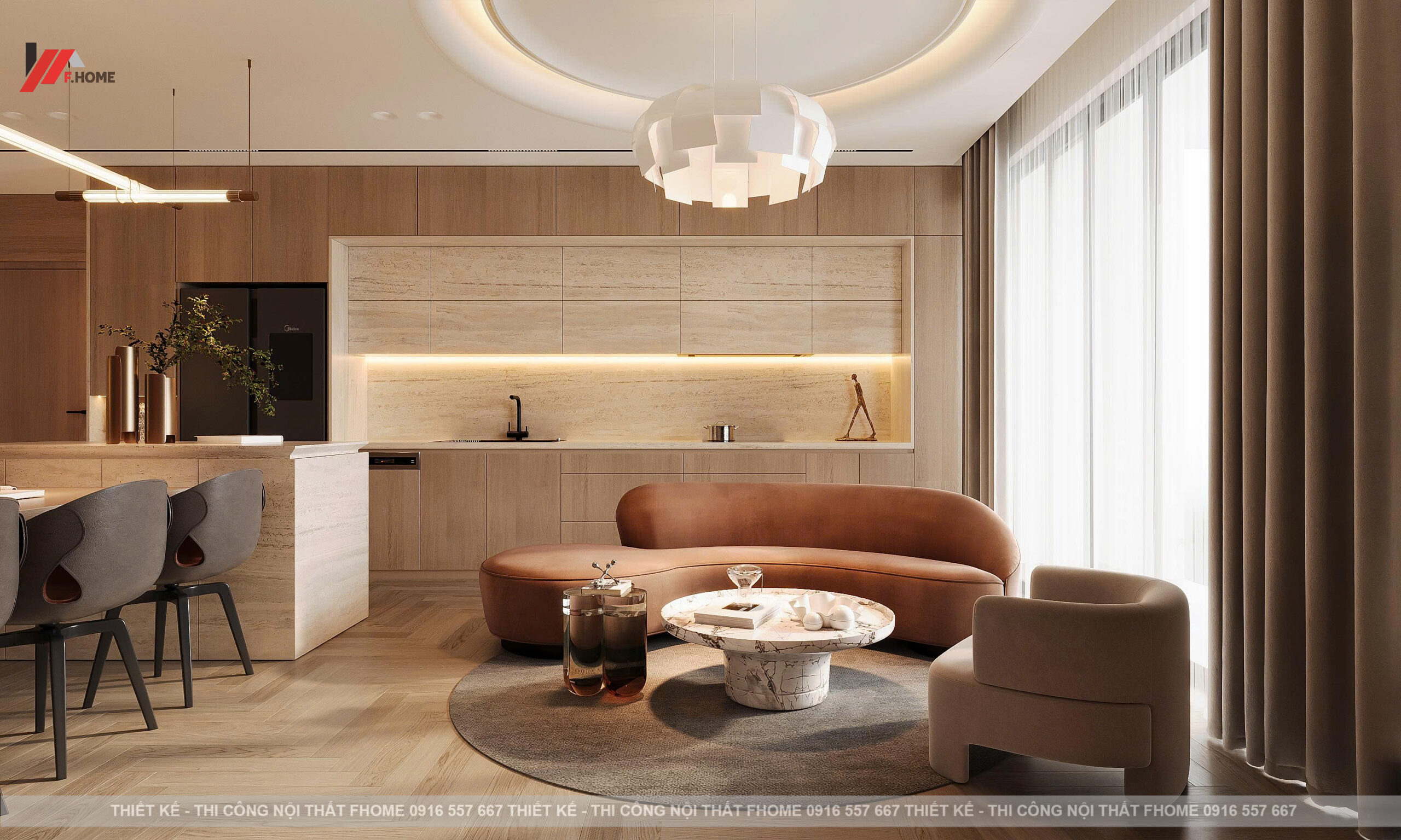 lam noi that chung cu dep o dong hoi