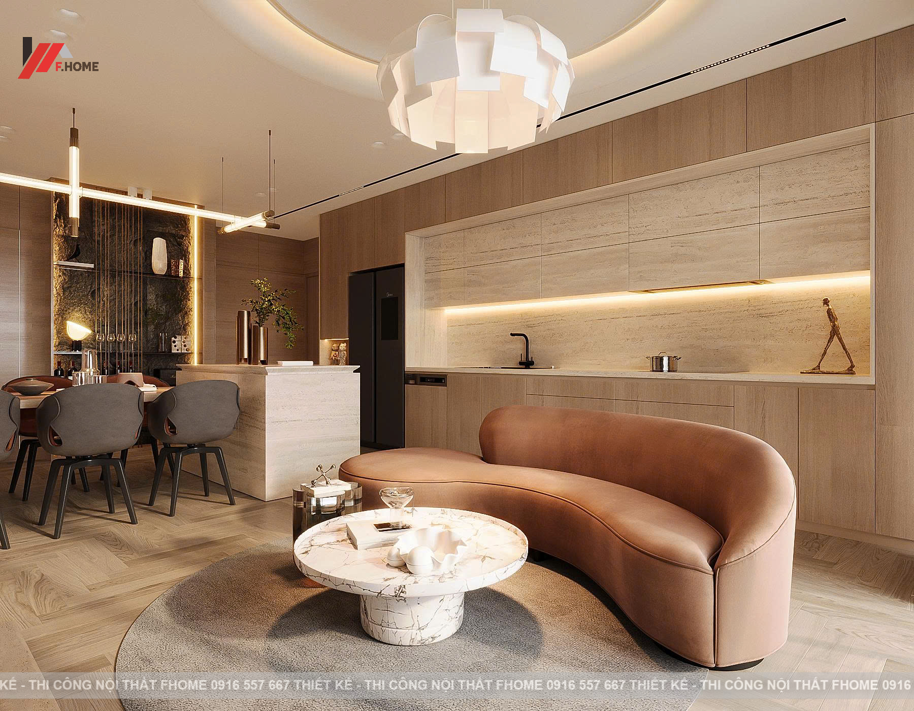 lam noi that chung cu dep o dong hoi