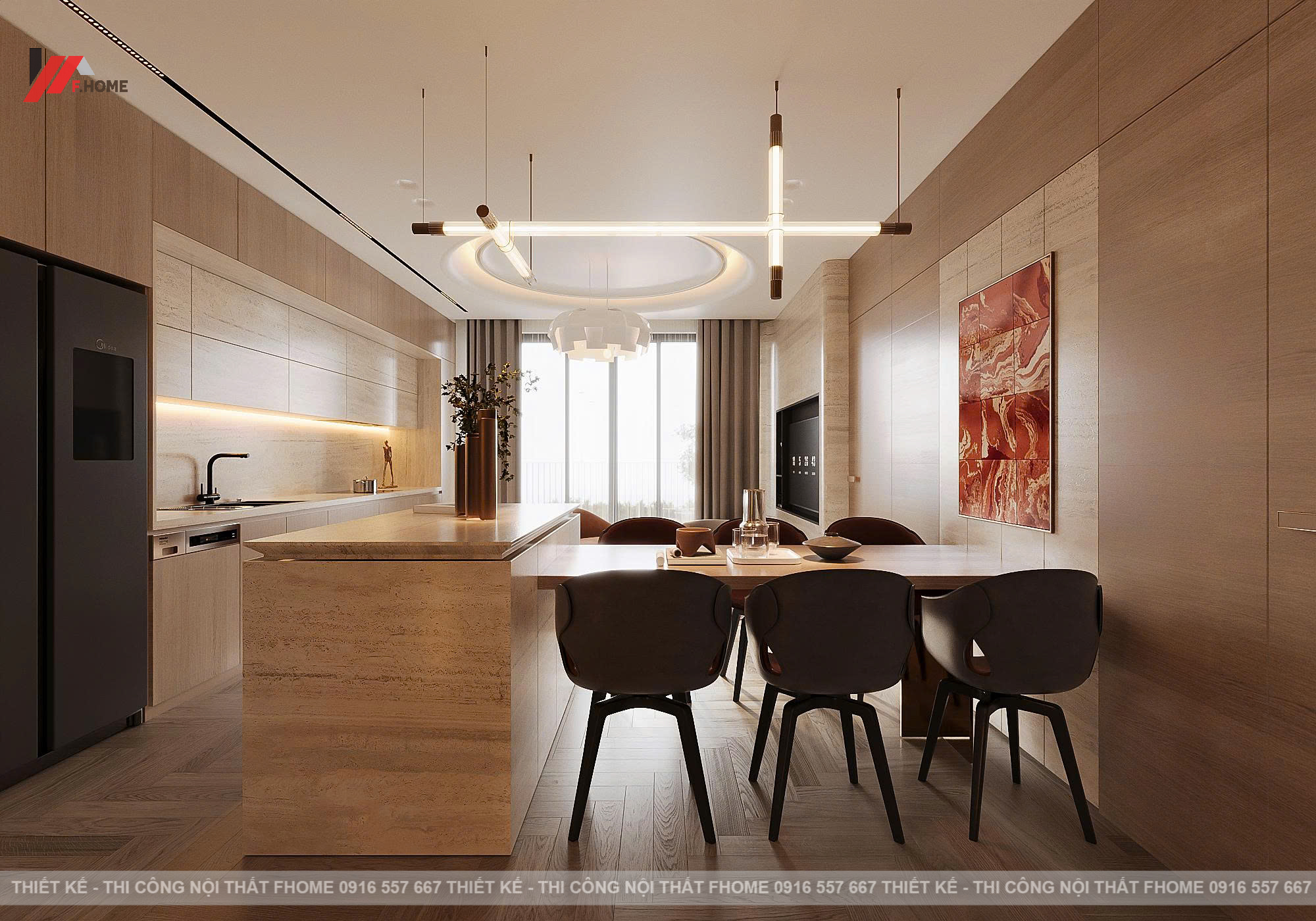 lam noi that chung cu dep o dong hoi