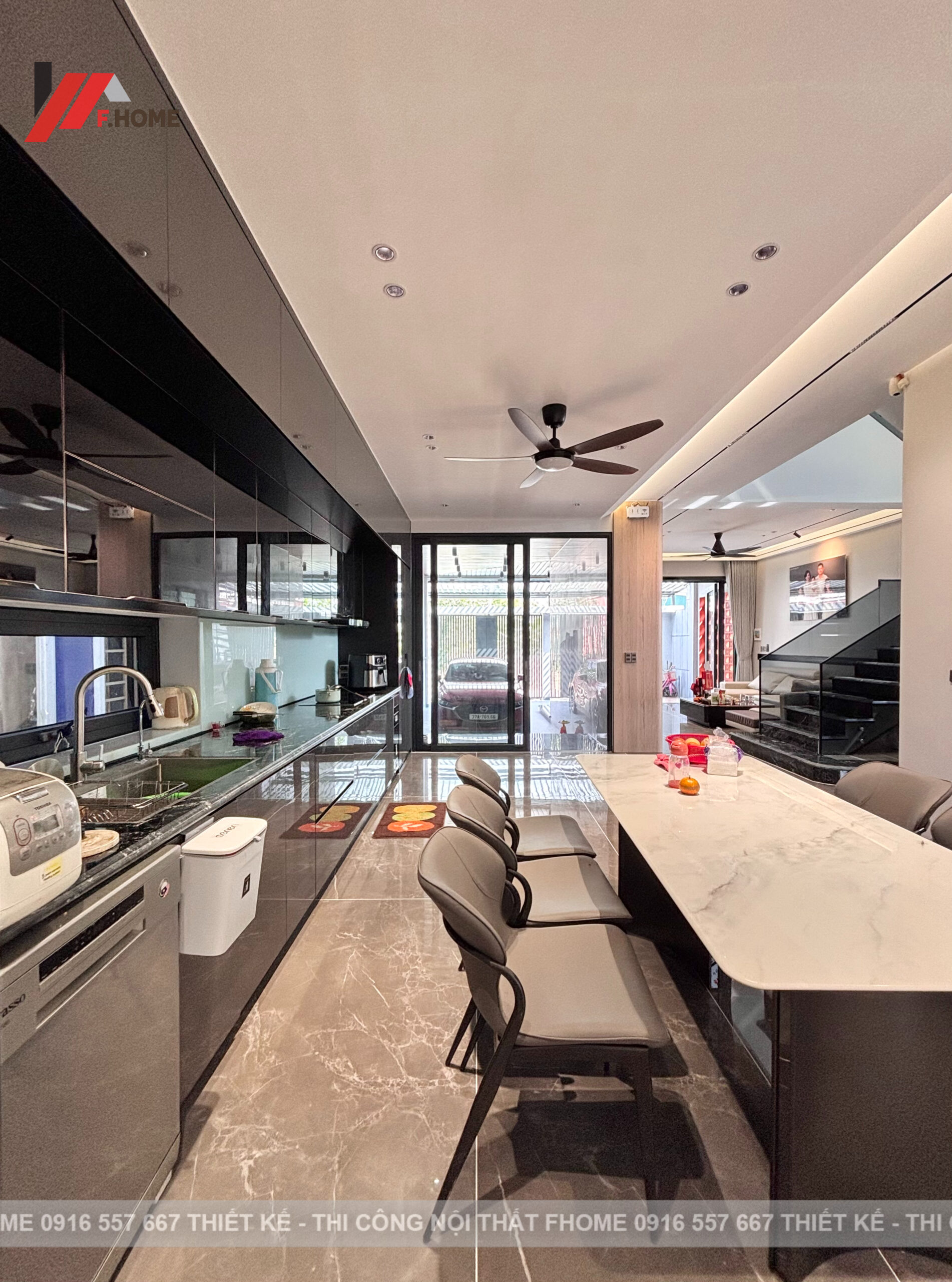 noi that nha pho 150m2 2 tang o ky anh