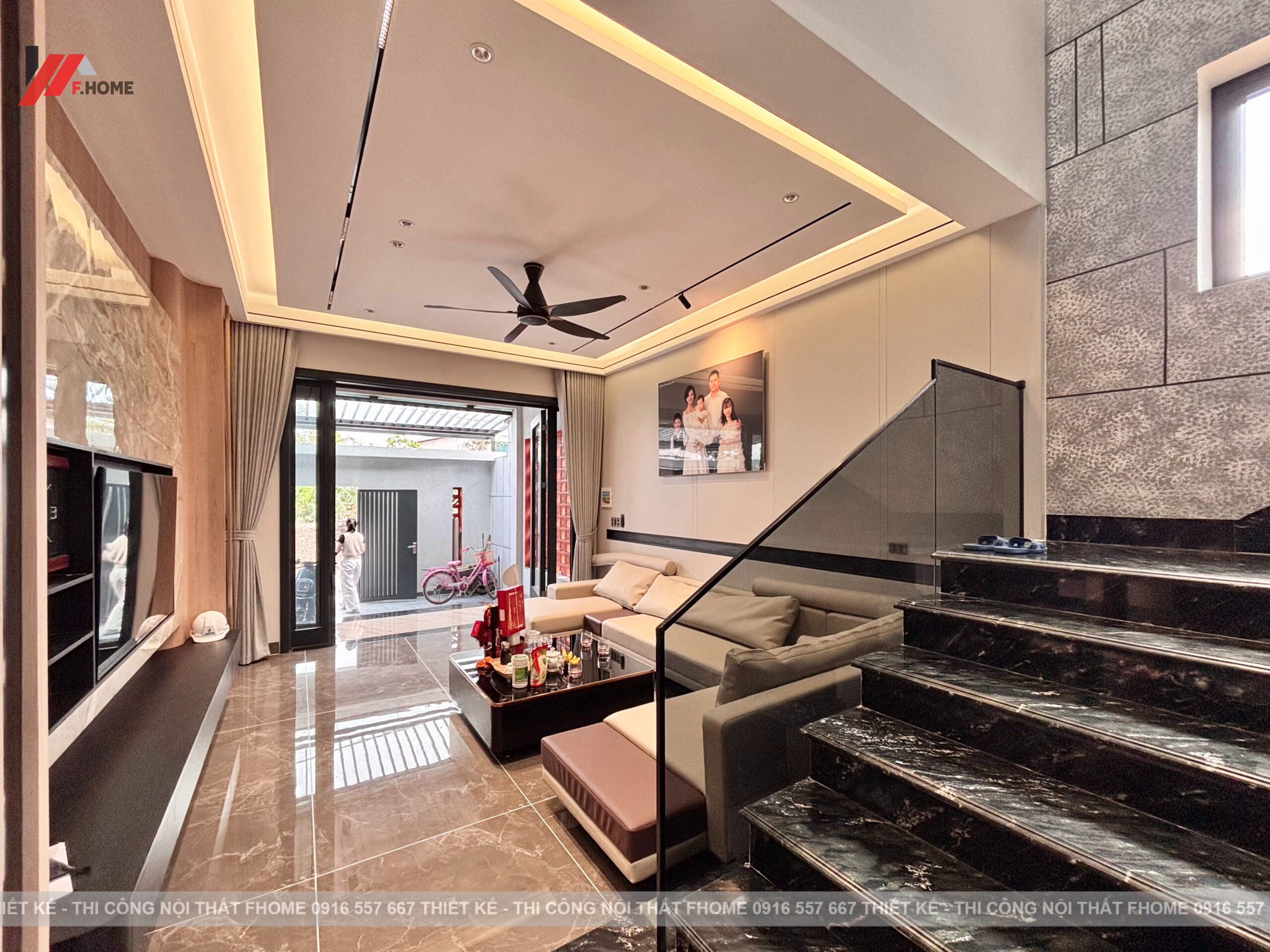 noi that nha pho 150m2 2 tang o ky anh