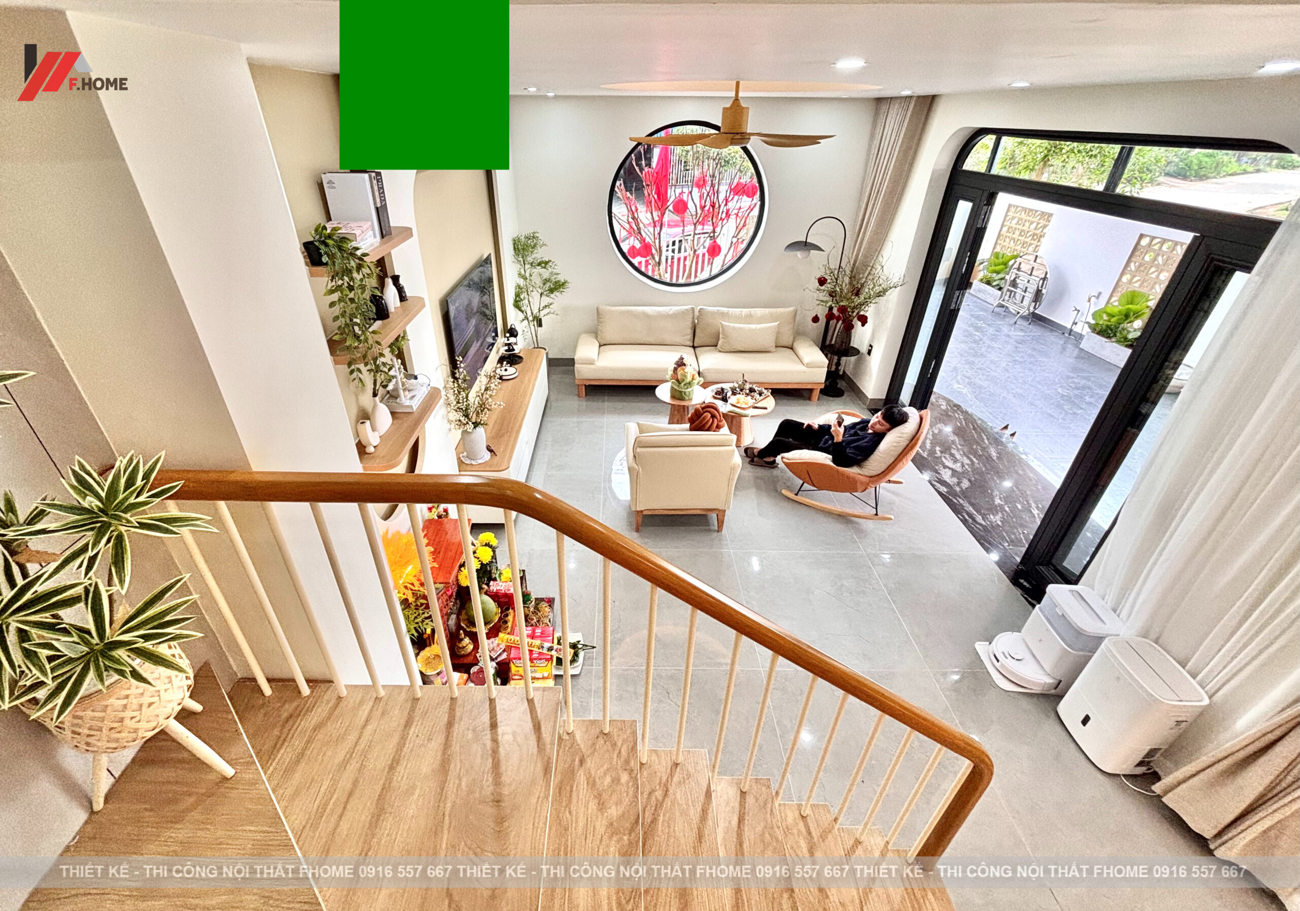 nha pho 2 tang wabi sabi