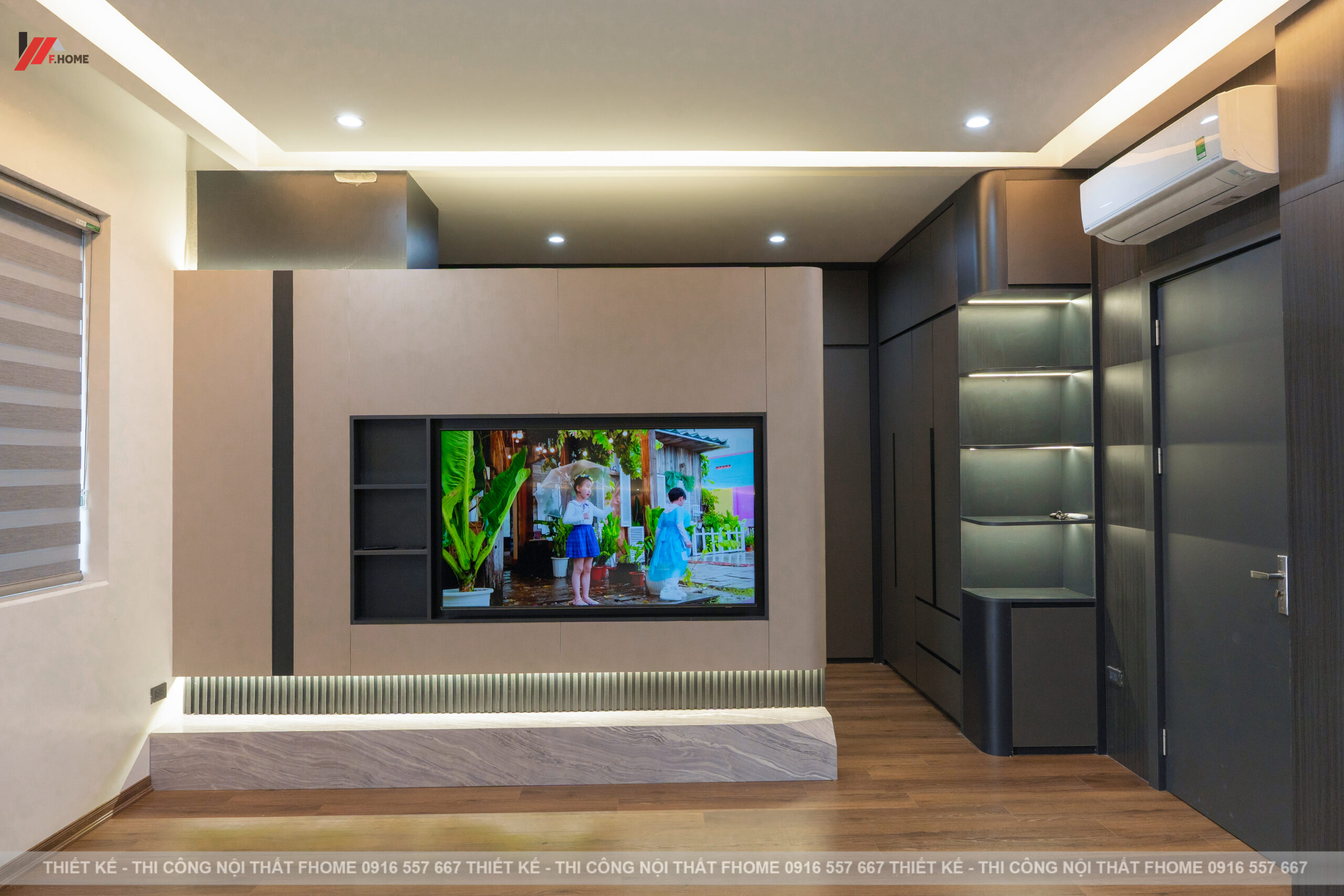 nội thất nhà phố hiện đại 3 tầng ở hà tĩnh