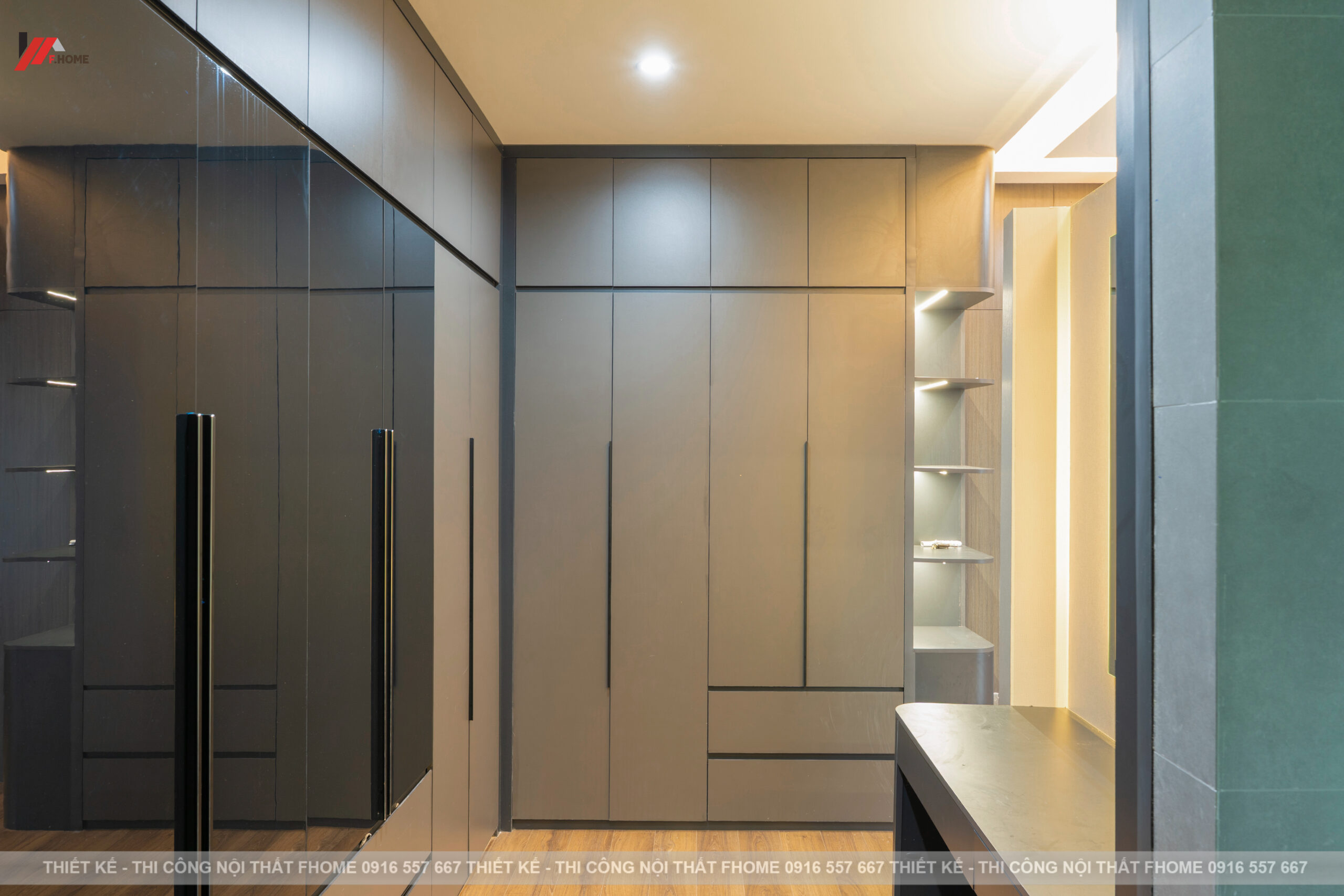 nội thất nhà phố hiện đại 3 tầng ở hà tĩnh