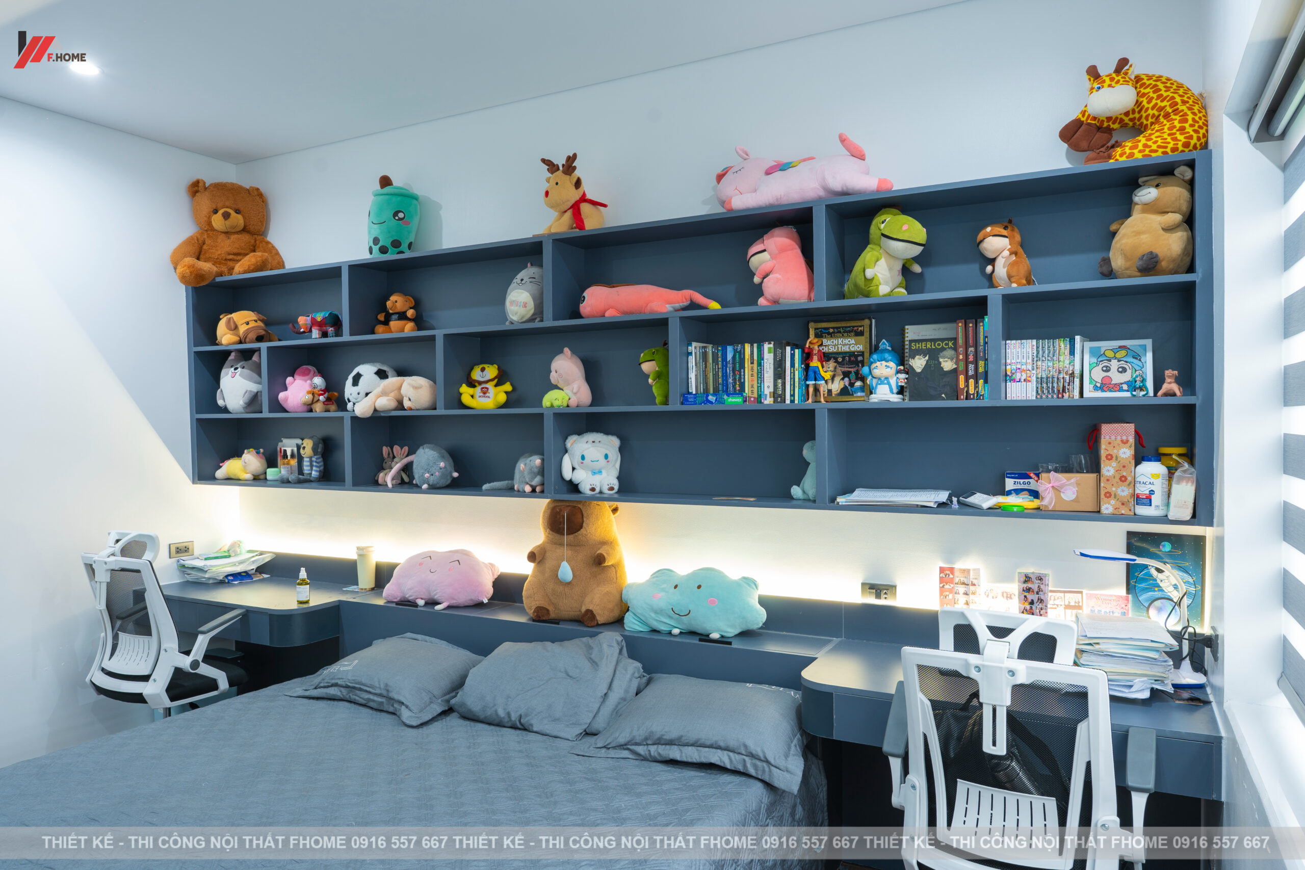 nội thất nhà phố hiện đại 3 tầng ở hà tĩnh