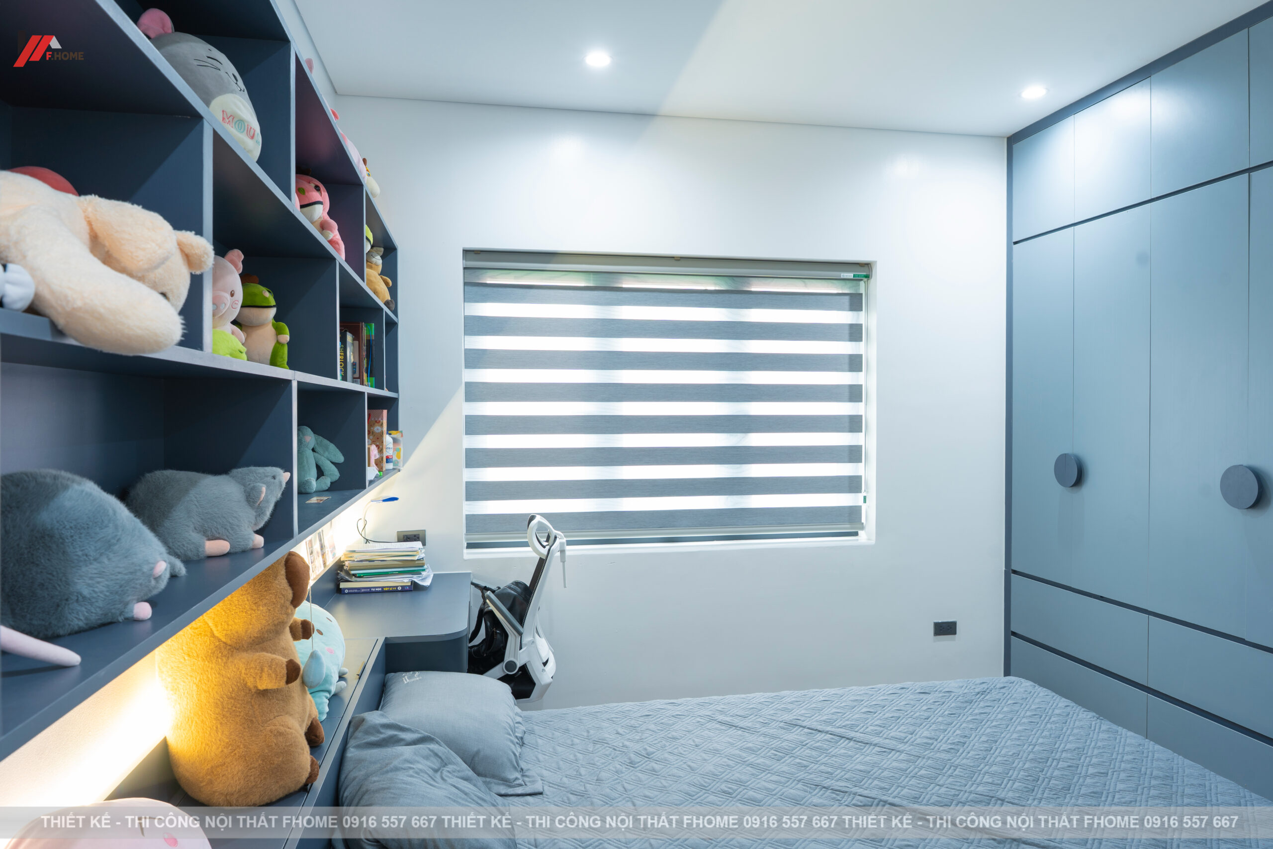 nội thất nhà phố hiện đại 3 tầng ở hà tĩnh