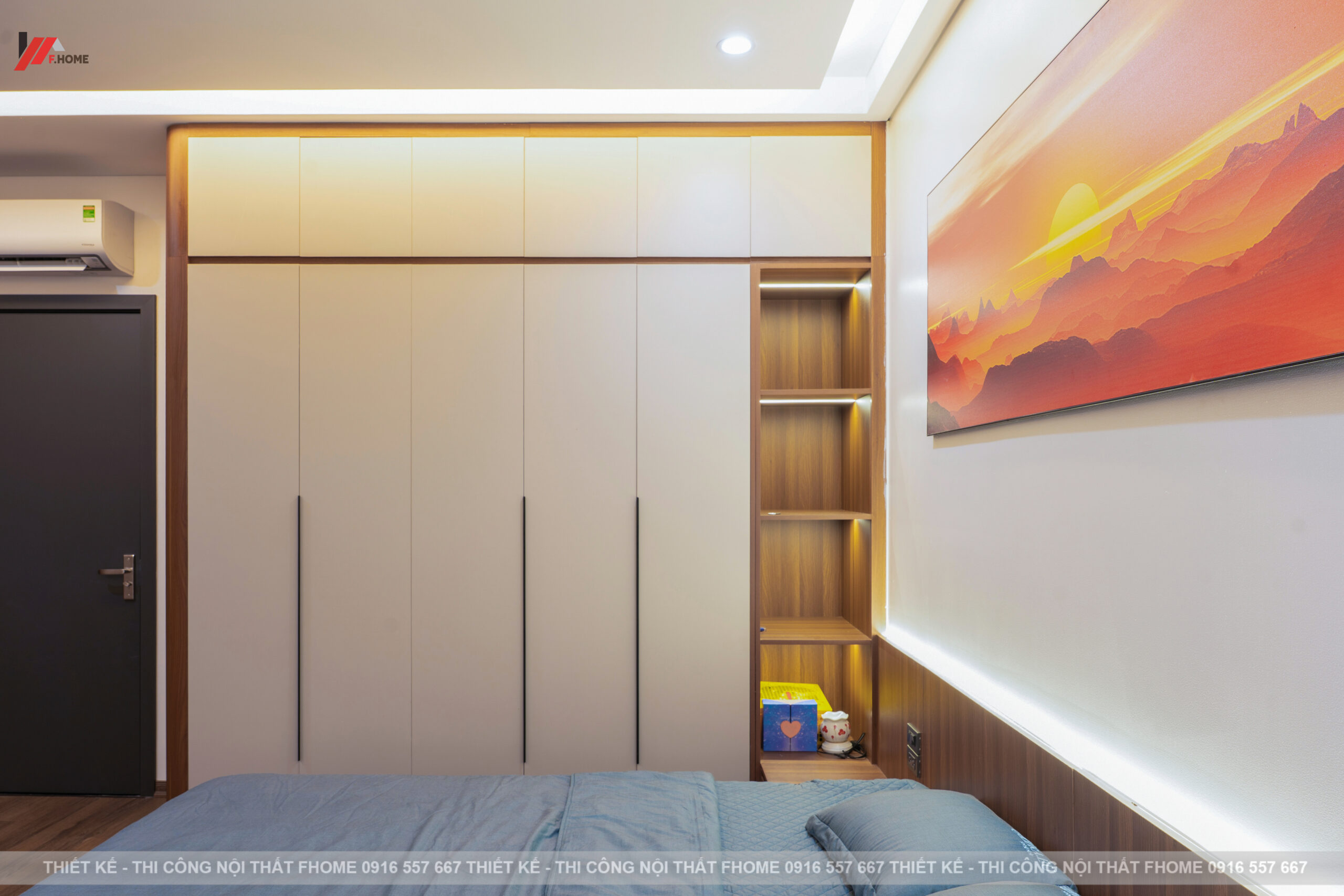 nội thất nhà phố hiện đại 3 tầng ở hà tĩnh